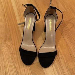 4inch black heels